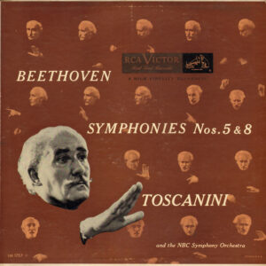 Toscanini * NBC S.O.<br><font color="brown">Beethoven  : Sym. Nos.5 & 8</font></br>