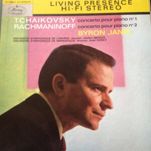 Menges / Dorati * Byron Janis, O.S. de Londres / Minneapolis<br><font color="brown">Rachmaninov / Tchaikovsky : Concerto pour Piano n.1 /2</font></br>