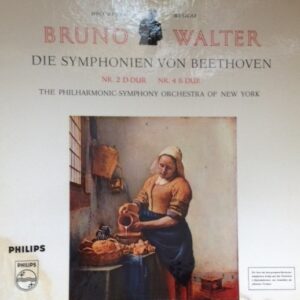 Bruno Walter * Philharmonic S.O.of N.Y.<br><font color="brown">Beethoven : Sym. Nr.2 & 4</font></br>