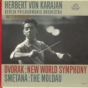 Karajan * BPO<br><font color="brown">Dvorak / Smetana : New World S. / the Moldau</font></br>