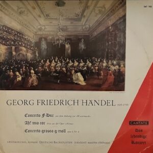Martin Stephani * Deutsche Bachsolisten<br><font color="brown">Handel : Concerto </font></br>