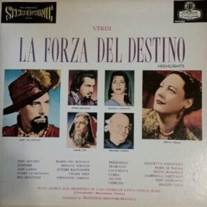Francesco Molinari-Pradelli * Mario Del Monaco, Renata Tebaldi…etc<br><font color="brown">Verdi : La Forza Del Destino Highlights</font></br>