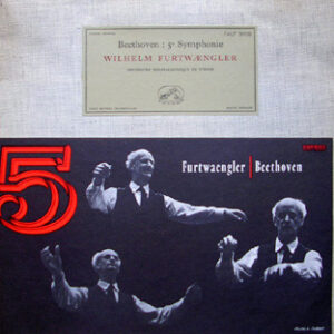 Wilhelm Furtweangler * VPO<br><font color="brown">Beethoven : Sym. No.5</font></br>