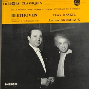 Clara Haskil, Arthur Grumiaux<br><font color="brown">Beethoven : Les 10 Sonates pour Violin et Piano</font></br>