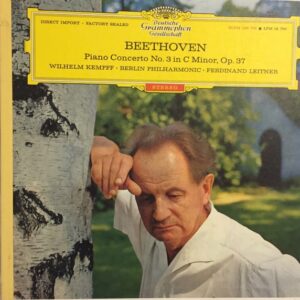 Leitner * Wilhelm Kempff, BPO<br><font color="brown">Beethoven : Piano Concerto No.3</font></br>