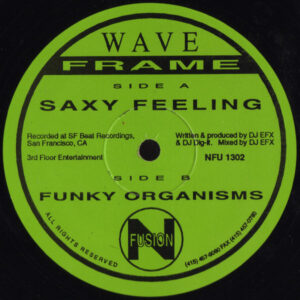 Wave Frame<br><font color="brown">Saxy Feeling</font></br>