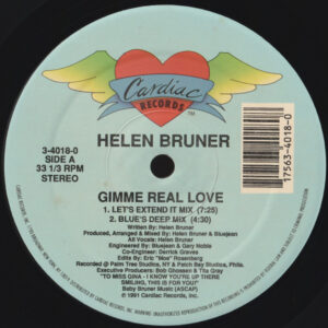 Helen Bruner<br><font color="brown">Gimme Real Love</font></br>