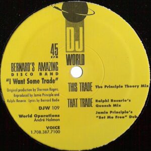 Bernard's Amazing Disco Band<br><font color="brown">I Want Some Trade</font></br>