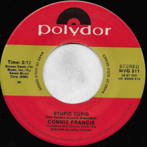 Connie Francis<br><font color="brown">Stuid Cupid</font></br>