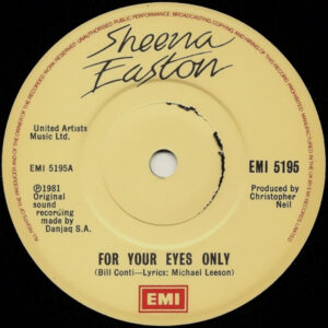 Sheena Easton<br><font color="brown">For Your Eyes Only</font></br>