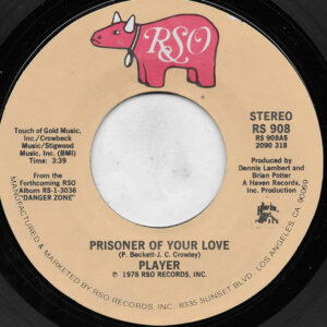 Player<br><font color="brown">Prisoner of  Your Love</font></br>