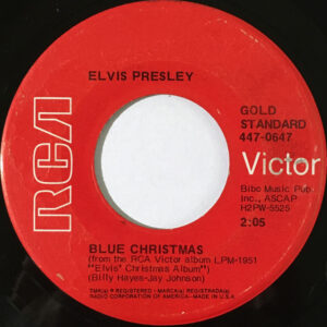 Elvis Presley<br><font color="brown">Blue Christmas</font></br>